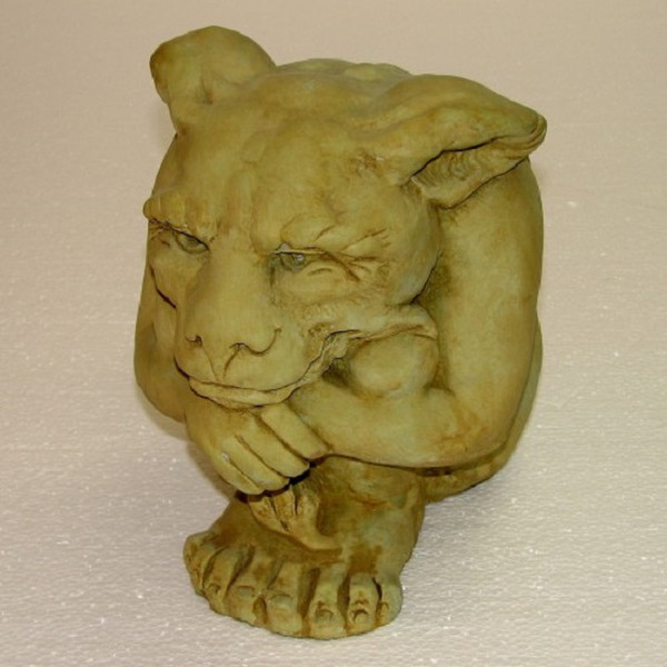 Garden Gargoyle to protect in cement for long lasting
